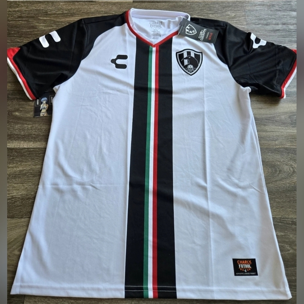 Charly Club de Cuervos Netflix Futbol Soccer Jersey Mens Size XL